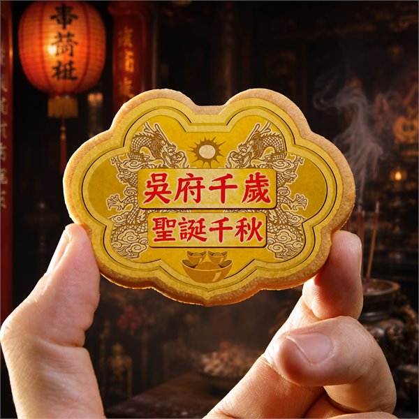 吳府千歲小金牌餅12片/盒裝