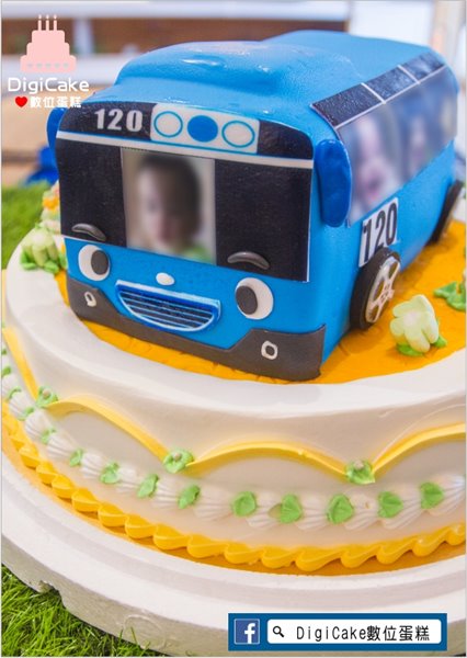 Tayoyo公車造型蛋糕