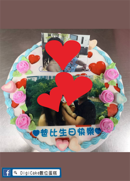 相片拉錢蛋糕