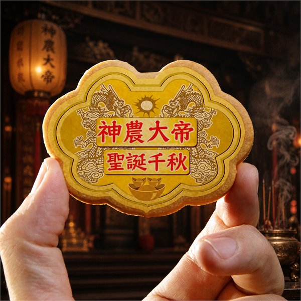 神農大帝小金牌餅12片/盒裝