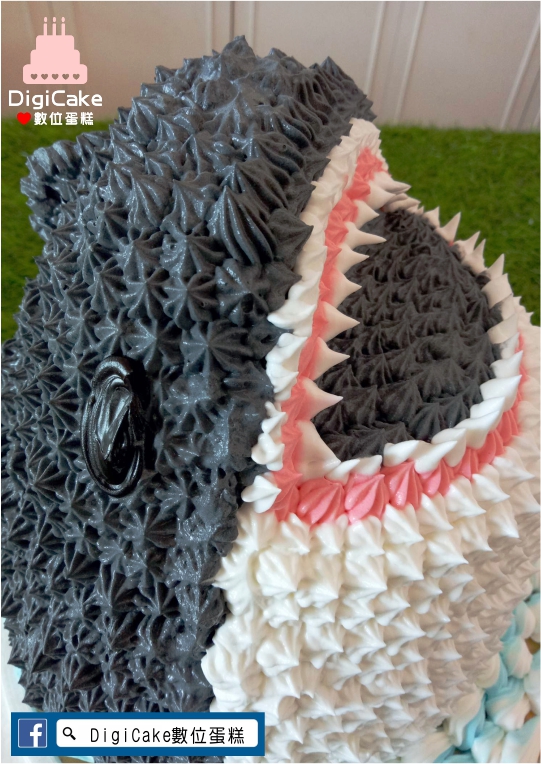 大鯊魚造型蛋糕