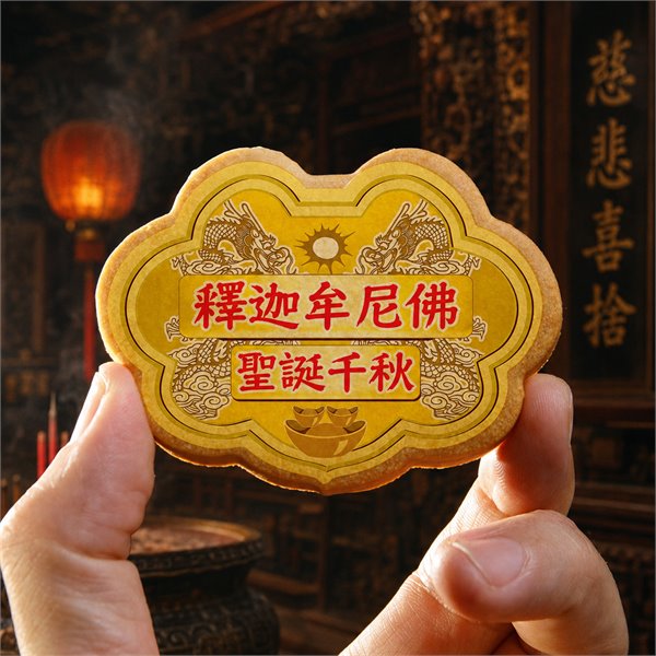 釋迦牟尼佛小金牌餅