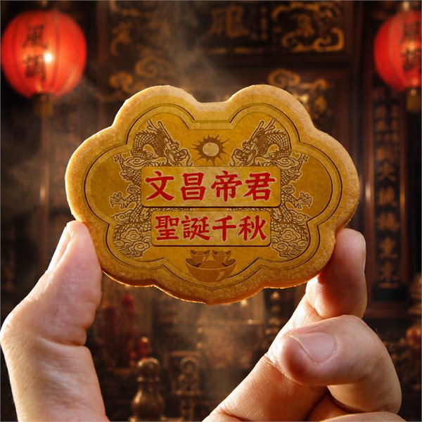 文昌帝君小金牌餅