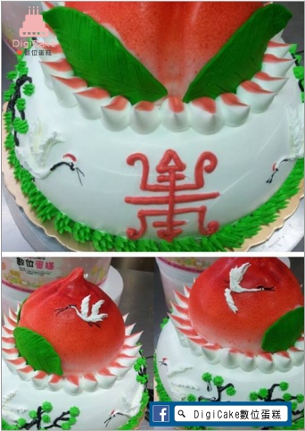 這是神明祝壽用的蛋糕