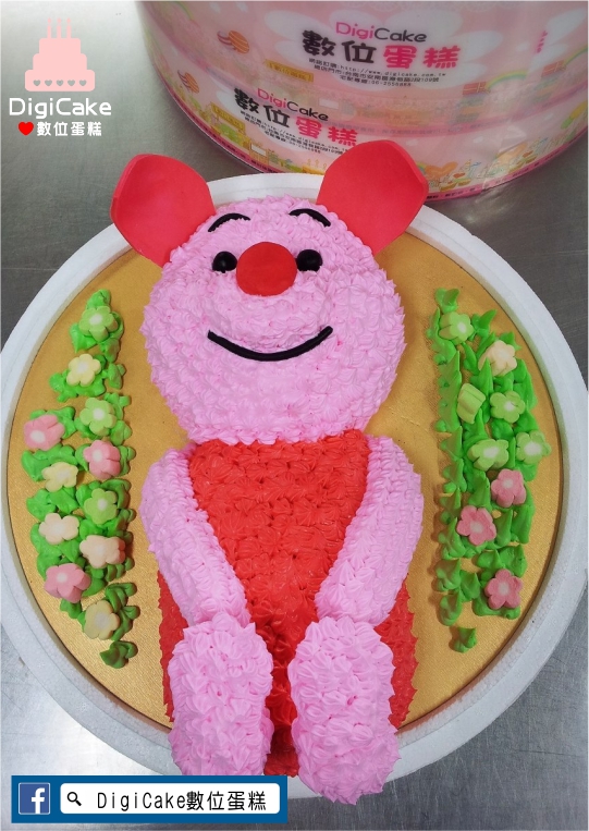小豬造型蛋糕