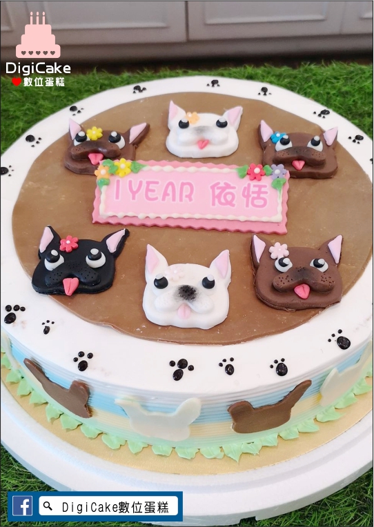 翻糖小法鬥造型蛋糕